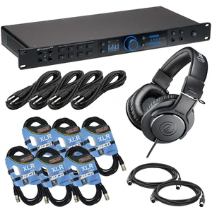 PreSonus Quantum HD 8 USB-C Audio Interface - (4) 1/4 Cables - (6) XLR Cables - (2) Midi Cables - AT ATH-M20X Bundle PreSonus Quantum HD 8 USB-C Audio Interface - (4) 1/4 Cables - (6) XLR Cables - (2) Midi Cables - AT ATH-M20X Bundle