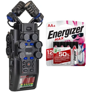 Zoom H6studio Handheld Recorder - 4 Pack AA Batteries - SD Card 32GB Bundle Zoom H6studio Handheld Recorder - 4 Pack AA Batteries - SD Card 32GB Bundle
