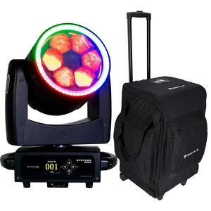 Eliminator Lighting Stryker Max LED Moving Head - Rockville RLB50 Bundle Eliminator Lighting Stryker Max LED Moving Head - Rockville RLB50 Bundle