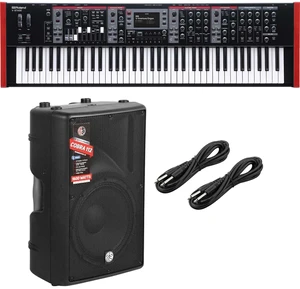 Roland V-Stage 76 Stage Piano - PSG AUDIO Cobra 112A - 1/4 Cable Bundle Roland V-Stage 76 Stage Piano - PSG AUDIO Cobra 112A - 1/4 Cable Bundle
