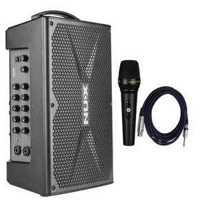 NUX Busking 200FR Battery-Powered FRFR Speaker - PSG Audio C350 Mic with Cable Bundle NUX Busking 200FR Battery-Powered FRFR Speaker - PSG Audio C350 Mic with Cable Bundle