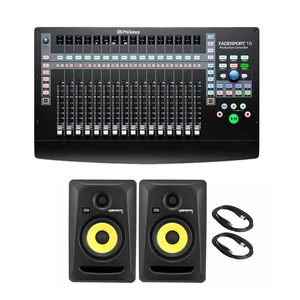 PreSonus Faderport 16 - Mix Production Controller with KRK Rokit RP5G3 5" Powered Monitor Speakers Package PreSonus Faderport 16 - Mix Production Controller with KRK Rokit RP5G3 5" Powered Monitor Speakers Package