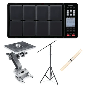 Roland OCTAPAD SPD-30 Black - Roland APC-33 - Pyle Heavy Duty Mic Stand - Drum Stick Roland OCTAPAD SPD-30 Black - Roland APC-33 - Pyle Heavy Duty Mic Stand - Drum Stick