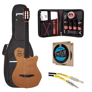 Godin Multiac Grand Concert SA Natural HG (012817) - Godin VBGAC Gig Bag - (2) D'AddarioGuitar Strings - Pro Co EGSS-15 - D'Addario Care Kit PW-ECK-01 Godin Multiac Grand Concert SA Natural HG (012817) - Godin VBGAC Gig Bag - (2) D'AddarioGuitar Strings - Pro Co EGSS-15 - D'Addario Care Kit PW-ECK-01