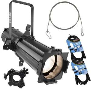 CHAUVET DJ EVE E-50Z 50W LED Ellipsoidal (Black), O-Clamp, (2) DMX Cables, Safety Cable Bundle CHAUVET DJ EVE E-50Z 50W LED Ellipsoidal (Black), O-Clamp, (2) DMX Cables, Safety Cable Bundle