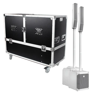Electro-Voice EVOLVE 30M White (Pair) - ProX Flight Case for 2 EV Evolve 30 Electro-Voice EVOLVE 30M White (Pair) - ProX Flight Case for 2 EV Evolve 30