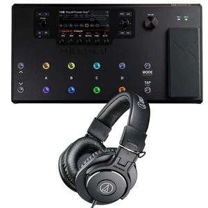 Line 6 Helix LT Guitar Multi-effects Processor, Audio-Technica ATH-M30x Bundle Line 6 Helix LT Guitar Multi-effects Processor, Audio-Technica ATH-M30x Bundle