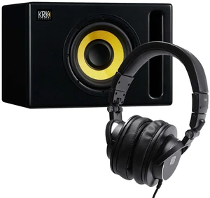 KRK S8.4 8 Powered Studio Subwoofer, Presonus HD9 Bundle KRK S8.4 8 Powered Studio Subwoofer, Presonus HD9 Bundle