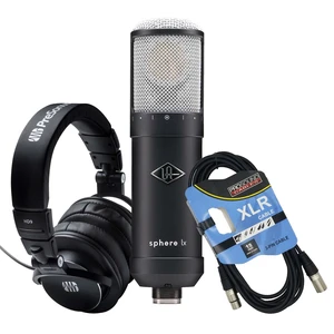 Universal Audio Sphere LX Modeling Microphone - Presonus HD9 - XLR Cable Bundle Universal Audio Sphere LX Modeling Microphone - Presonus HD9 - XLR Cable Bundle