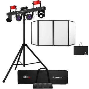 Chauvet DJ GigBar Move ILS 5-in-1 LED, DJ Facade Booth Portable Bundle Chauvet DJ GigBar Move ILS 5-in-1 LED, DJ Facade Booth Portable Bundle