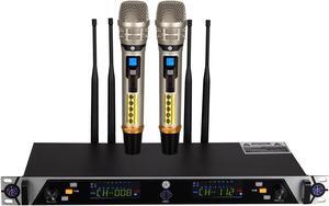 PSG AUDIO UGX21 Multifrequency Dual Wireless Microphone System Rack Mountable