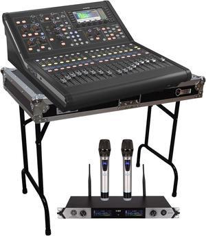 Midas M32R LIVE 40-channel Digital Mixer, Harmony Audio HCTABLE, PSG Audio MP0919 Bundle