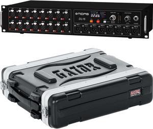 Midas DL16 16-input, 8-output Stage Box, Gator GR-2S Case Bundle