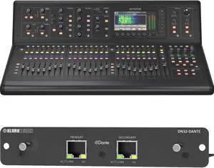 Midas M32 LIVE 40-channel Digital Mixer, Klark Teknik DN32-DANTE Bundle