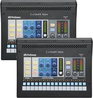 (2) PreSonus EarMix 16M AVB Personal Monitor Mixer Bundle