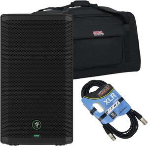 Mackie Thrash212 GO 300W 12 Battery-powered, Gator Tote 12, XLR Cable Bundle