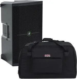 Mackie Thump212 12 1400W Active Speaker, Gator TOTE12 Bundle