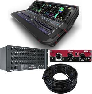 Allen & Heath AVANTIS 64-Channel Digital Mixer  96kHz, Allen & Heath Dante, Allen & Heath GX4816, GLS Audio Ethercon 100FT Bundle