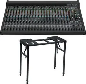 Mackie 2404VLZ4 24-Channel Mixer, Gator Frameworks GFW-UTILITY Stand Bundle