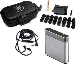 Mackie MP-240 Hybrid In-Ear Headphones, FiiO A1 Amp A1 Bundle