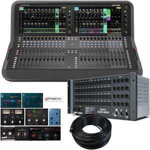 Allen & Heath Avantis Digital Mixer with DPACK (DEEP Plugins) + Allen & Heath GX4816 + 200-Feet Ethercon Cable