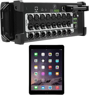 Mackie DL16S 16-Channel Wireless Digital Live Sound Mixer with Built-In Wi-Fi + Apple iPad Air 2