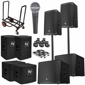 Electro-Voice EKX-12P 12 Powered Speaker & 18 Subwoofer Duo Package