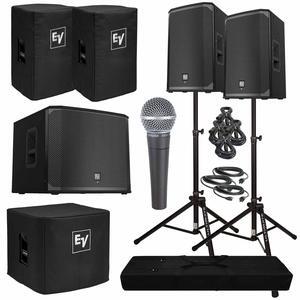 Electro-Voice EKX-12P 12 Powered Speaker & 15 Subwoofer Package
