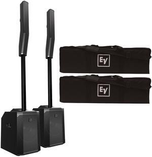 Electro-Voice Evolve 50 Portable Column PA System with Bluetooth Duo Package
