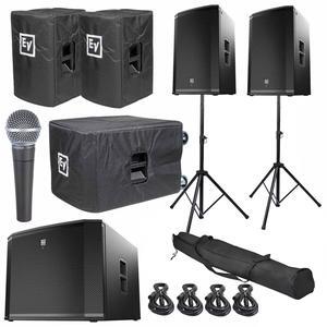 Electro-Voice ETX-15P 15 Powered Speaker & Subwoofer Package