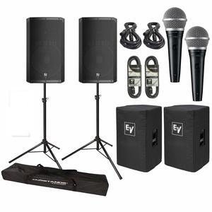 Electro-Voice ELX200-15P 15 2-Way Powered Speaker Duo Package