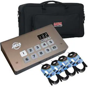American DJ myDMX 5 Lighting Control Software, Gator GK-2110, (4) DMX Cables Bundle