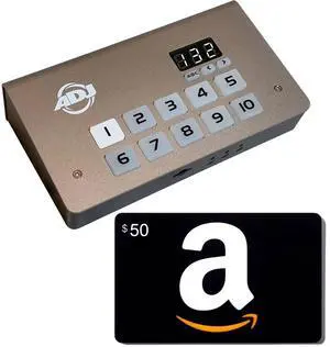 American DJ myDMX 5 Lighting Control Software, $50 Amazon Gift Card Bundle