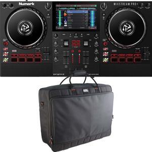 Numark Mixstream Pro+ Standalone DJ Controller, Tascam TH02, (2) XLR Cables, PSG AUDIO C350 Bundle