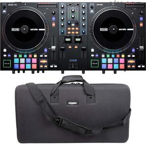 Rane One 2-channel Motorized DJ Controller, (2) PSG Audio Cobra 112, Speakers Stands, (2) XLR Cables Bundle