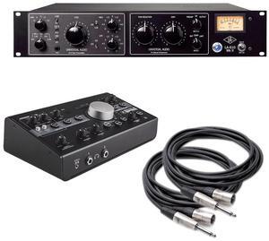 Universal Audio LA-610 MKII  Mackie Big Knob  (2) XLR to 1/4 Cable
