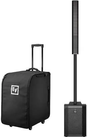 Electro-Voice EVOLVE 50 Portable Column Array Speaker System w/ Sub Case