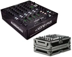 Allen & Heath XONE:PX5  4+1 Channel DJ Mixer with Soundcard + Case