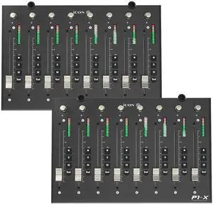 (2) Icon Pro Audio P1-X DAW Control Expander for P1-M Bundle