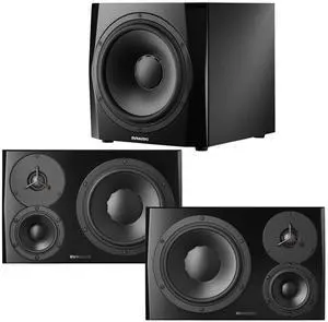 Dynaudio Acoustics 9S 300W 9.5 Active Sub, (2) Dynaudio LYD 48 Left and Right Bundle