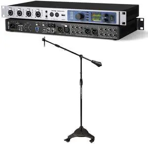 RME Fireface UFX III Audio Interface, Ultimate Support MC-125 Bundle