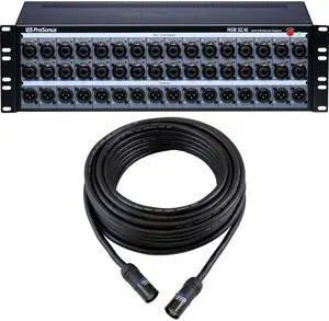 PreSonus NSB 32.16 AVB-Networked 32×16, GLS Audio 50-Feet Ethercon Bundle