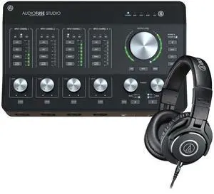 Arturia AudioFuse Studio Audio Interface, Audio Technica ATH-M40X Bundle