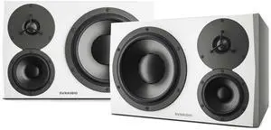 (2) Dynaudio LYD 48  3-Way Speakers (Left/Right  White) Bundle