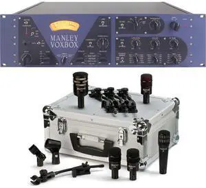 Manley VOXBOX Tube Channel Strip, Audix DP5A Drum Microphone Package Bundle