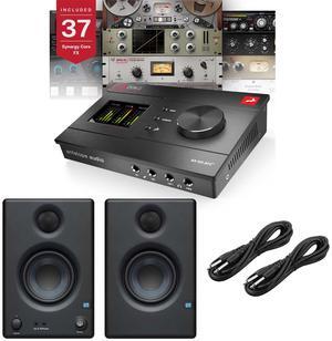 Antelope Zen Q Synergy Core Thunderbolt 3 Audio Interface, Presonus PX-1 Mic, POP Filter, Mic Stand, Presonus HD9 Bundle