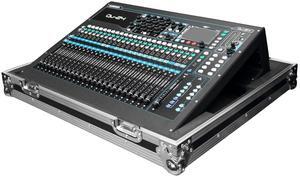 Allen & Heath Qu-24C Digital Mixer, Odyssey FZQU24W Case Bundle