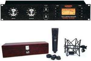 Warm Audio WA76 Discrete FET Compressor, Warm Audio WA-87 Black Bundle