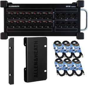 Allen & Heath AB168, AB168 Rack Mount Kit, (6) XLR Cables Bundle