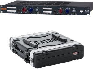 Warm Audio WA273 Dual-Channel Preamp, Gator Cases GR2L Bundle